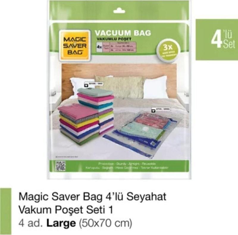 4’Lü Vakumlu Poşet Set-1