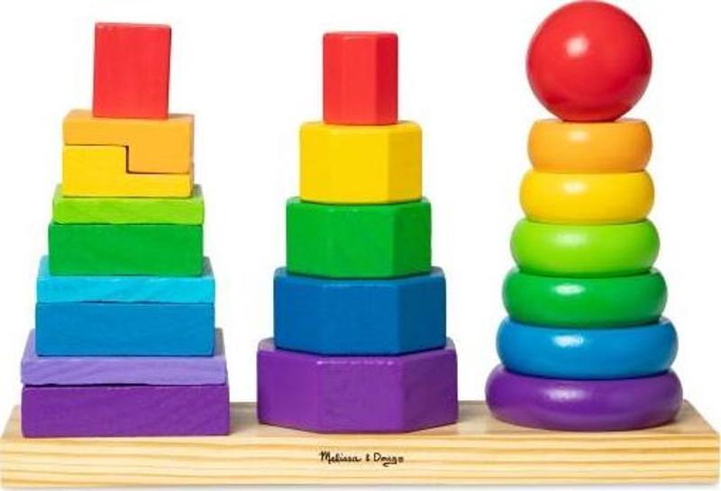 Ahşap Geometrik Kuleler