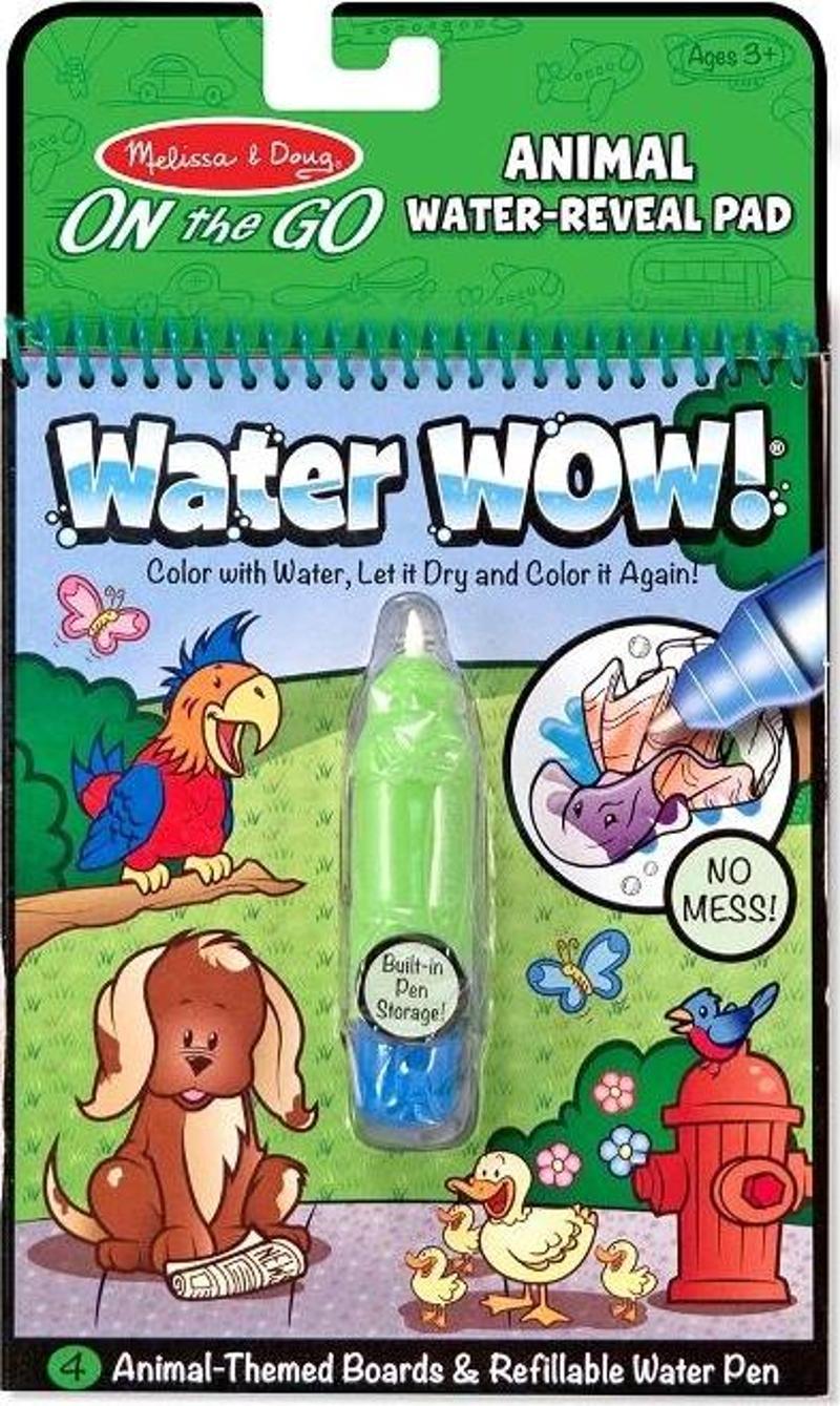 Water Wow! Su ile Boyama Kitabı - Hayvanlar