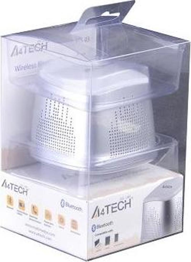 Rms Şarj Edilebilir Bluetooth Hoparlör 5W Beyaz BTS-003