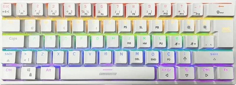 GB-G11 GHOST Rainbow Beyaz Mekanik Gaming Klavye