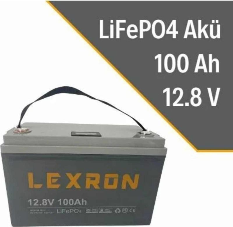 100Ah 12.8V Lityum Akü