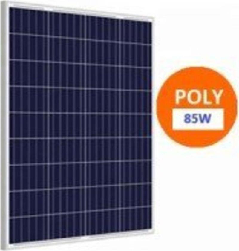 85W Polykristal Güneş Paneli