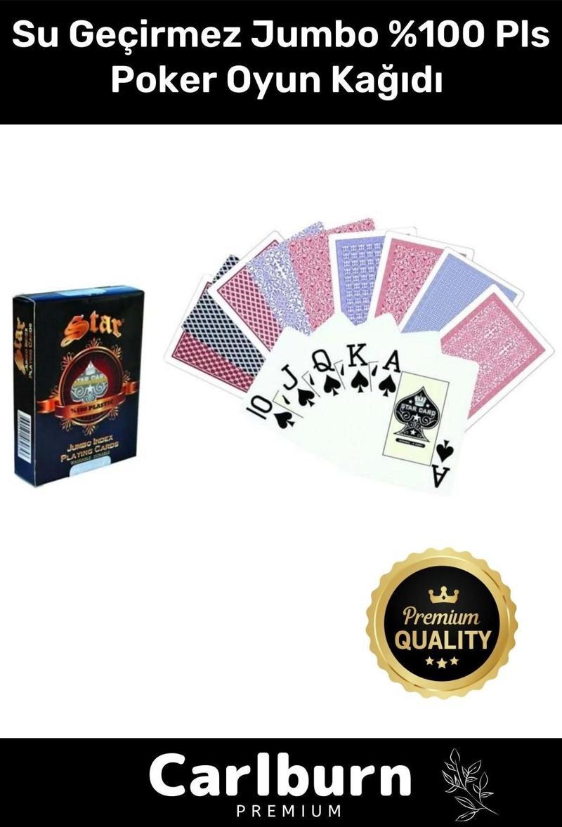Yeni Nesil Su Geçirmez Texas Holden Casino 21 İskambil Blackjack Jumbo %100 Pls Poker Oyun Kağıdı