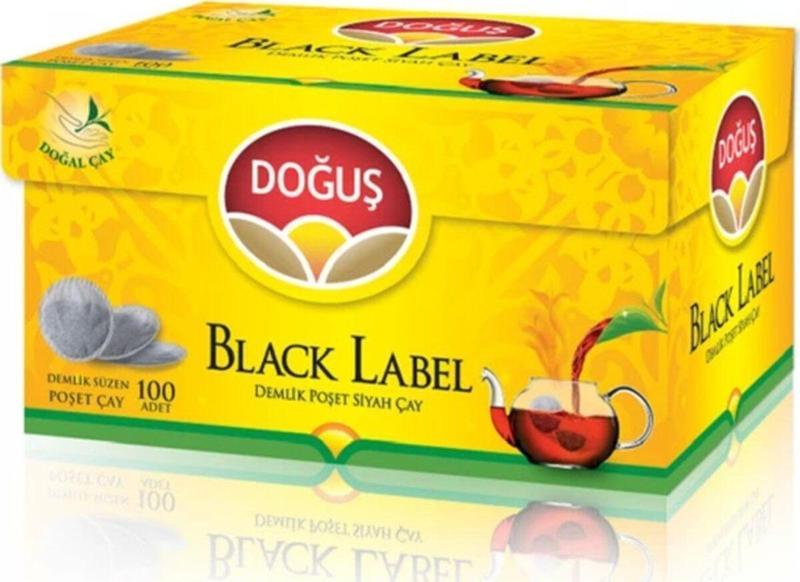 Demlik Poşet Çay Black Label 100'lü