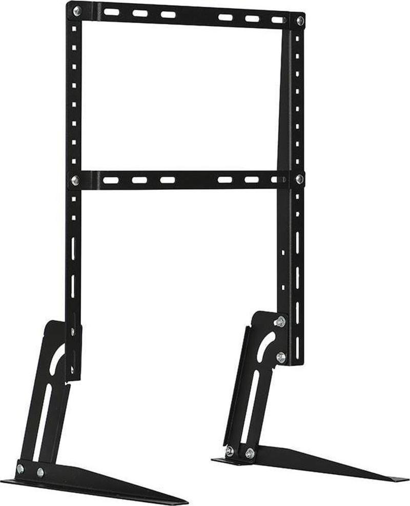 32-65 inc Lcd-Led Kilitli Sabit Askı Aparatı + Tv Ayağı Masa Standı LMA-04