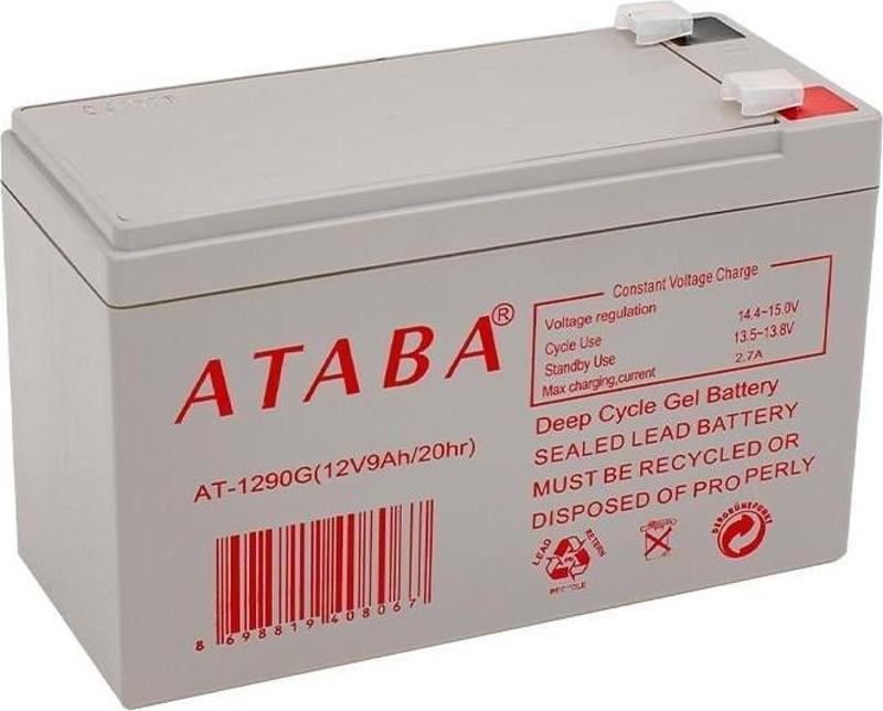 AT1290G 12 Volt 9 Amper Jel Akü