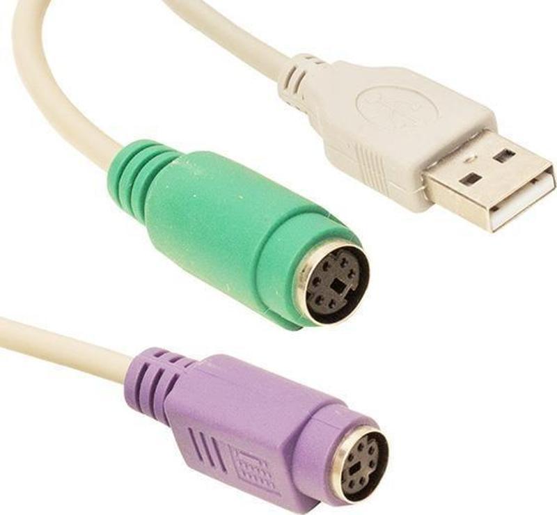 USB PS2 Klavye Çevirici