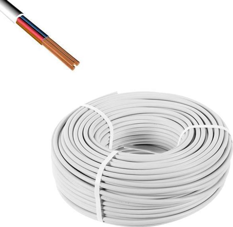 3X0.75 CCA TTR Kablo (100 Metre) (Seri 1)