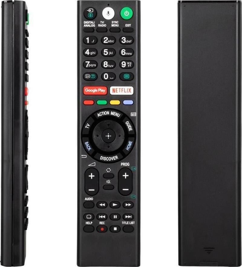 RMF-TX300E Sony Netflix-Google Play Tuşlu Ses Komutlu LCD LED TV Kumanda