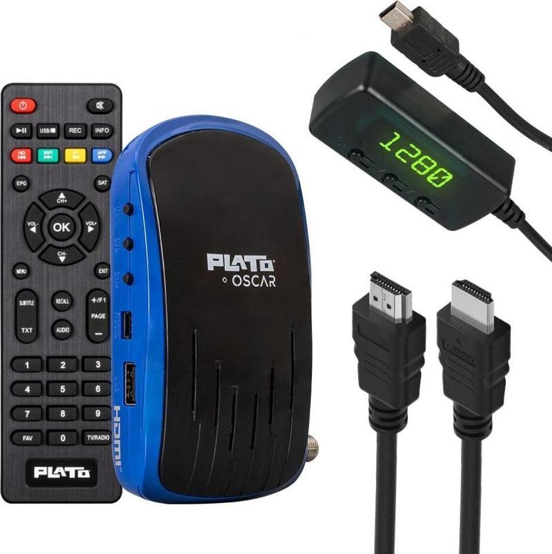 Oscar Çift Usb'li Tkgs'li Full HD Uydu Alıcısı