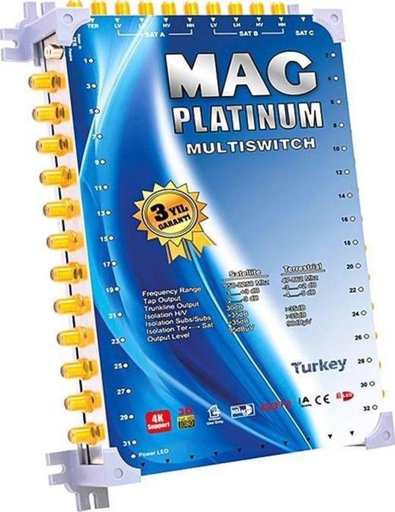 Mag Platinum 10-48 Sonlu Uydu Santrali