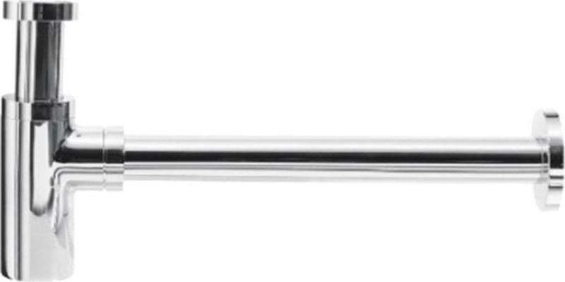 Düz Lavabo Sifonu Krom Kaplamalı 220-330 Mm