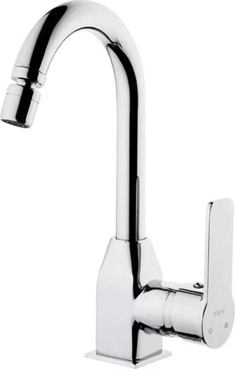 Perla Mix Kısa Borulu Lavabo Bataryası Krom