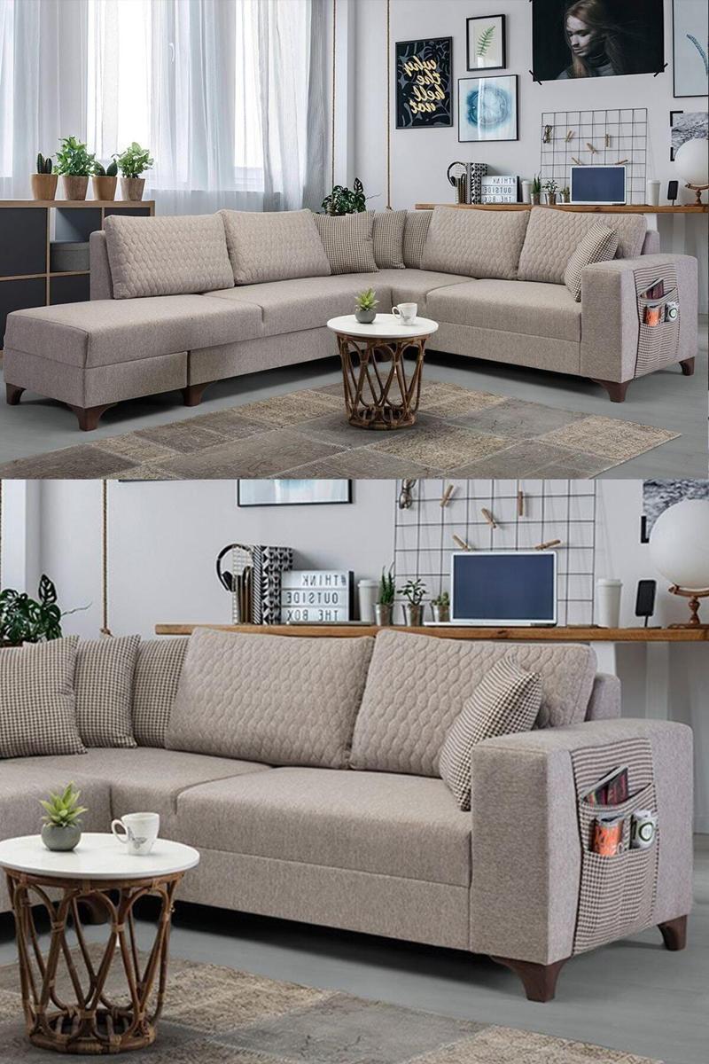 Loft Köşe Koltuk Takımı Krem
