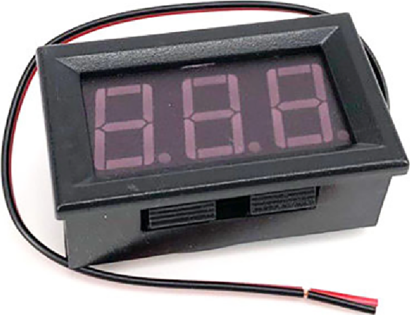 Dijital Mini Votmetre AC 70 -500V 0.56" LED Ekran