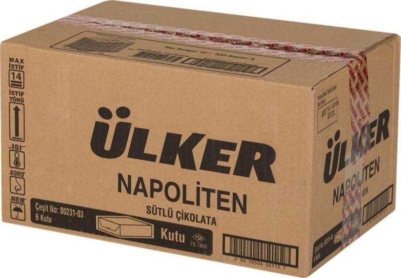 Napoliten Sütlü Çikolata 20'li 33 G 120 Adet