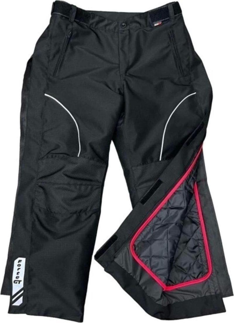 Forte Gt 1095 Yandan Fermuarlı 4 Mevsim Korumalı Motosiklet Pantolonu 3XL Beden