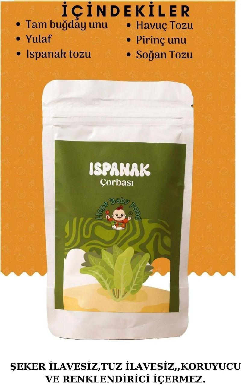 Ispanak Çorbası +8 Ay - 100 Gram