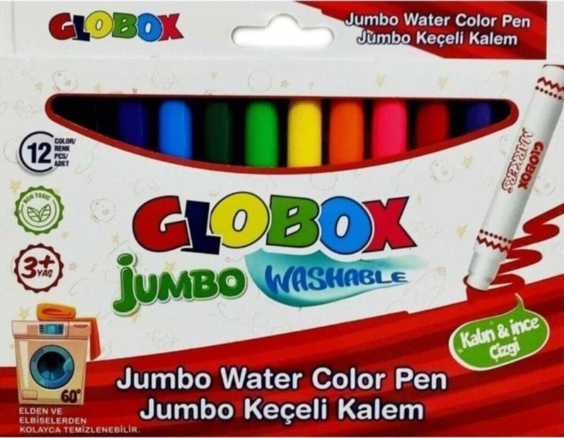 Jumbo Yıkanabilir Keçeli Kalem Kod:3379