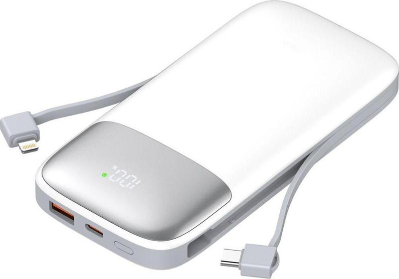 Nt-pw30 Scp 22.5w 10000 Mah Taşınabilir Powerbank Beyaz