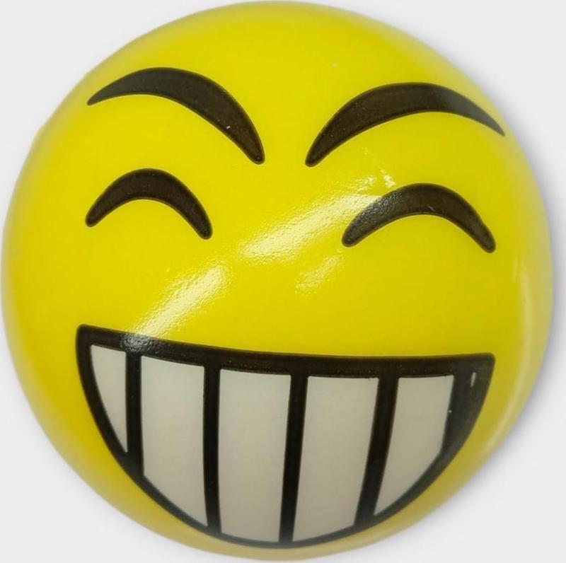 Soft Smile Top Stres Topu Sünger Top 10 cm - Dişli Gülen