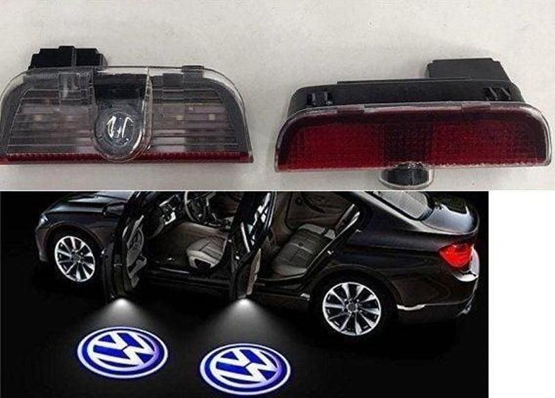Passat B8 Uyumlu Kapı Altı Logo Araç 3D Gölge Light
