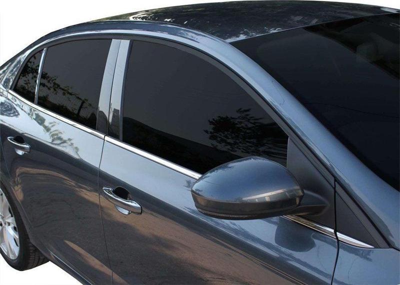 Renault Megane Uyumlu 4 Sedan Cam Çıtası 6 Parça  Krom 2017 Ve Sonrası