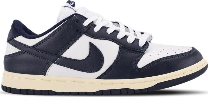 DUNK LOW Erkek Sneaker Ayakkabı Lacivert / Beyaz