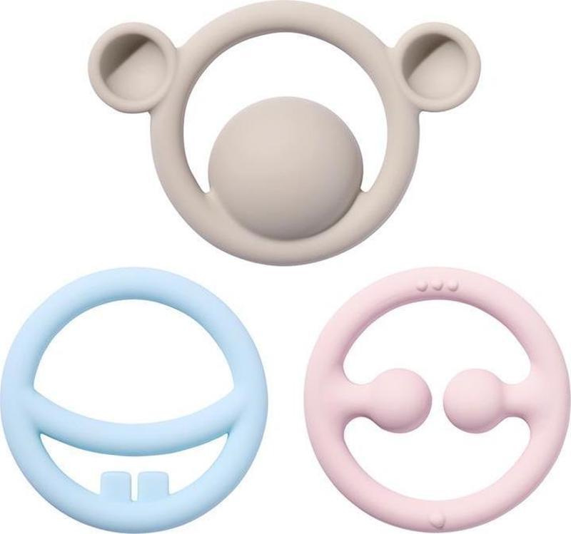 Moluk Nigi Nagi Nogi - Pastel Ice Blue, Baby Pink, Beige