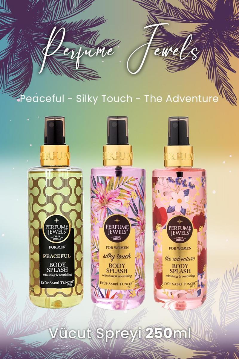 Vücut Spreyi Peaceful, Silky Touch ve The Adventure