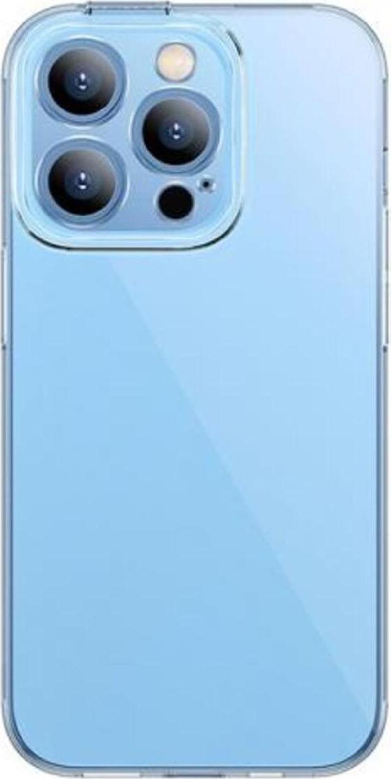 İphone 14 Pro Max 6.7 Kamera Koruyucu Kılıf, 0.3Mm Sararmaz Tpu Kılıf, Darbe Emici Kılıf