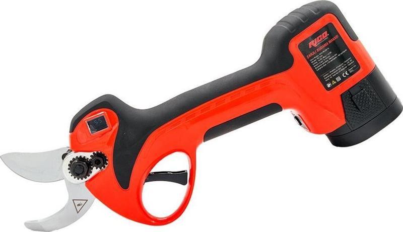 RC35K Çift Akülü Bahçe Dal Bağ Budama Makası 14.4V 2.6Ah Şarj Cihazlı Kılıflı ve Taşıma Çantalı 025-RC4615