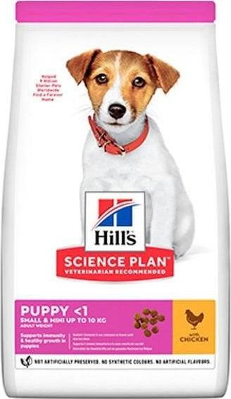Hills Puppy Small & Miniature Tavuklu Küçük Irk Yavru Köpek Maması 1.5 Kg