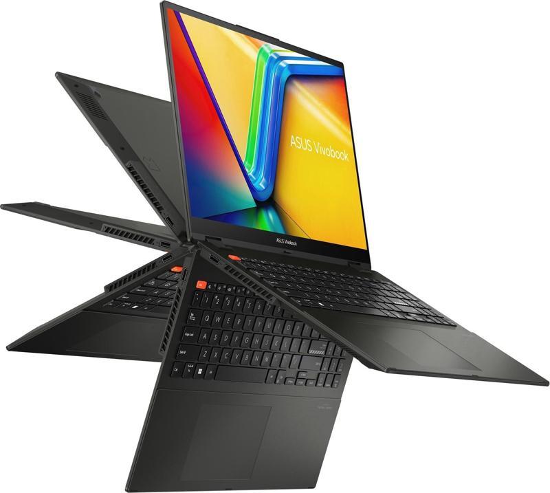 Vivobook S 16 Flip TP3604VA-EB94T İntel İ9-13900H 16" Touch 16GB 1TB SSD Q US İngilizce Klavye- Win11 1Yıl Garanti