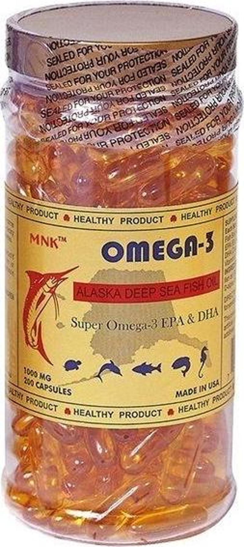Mnk Omega-3 200 Kapsül