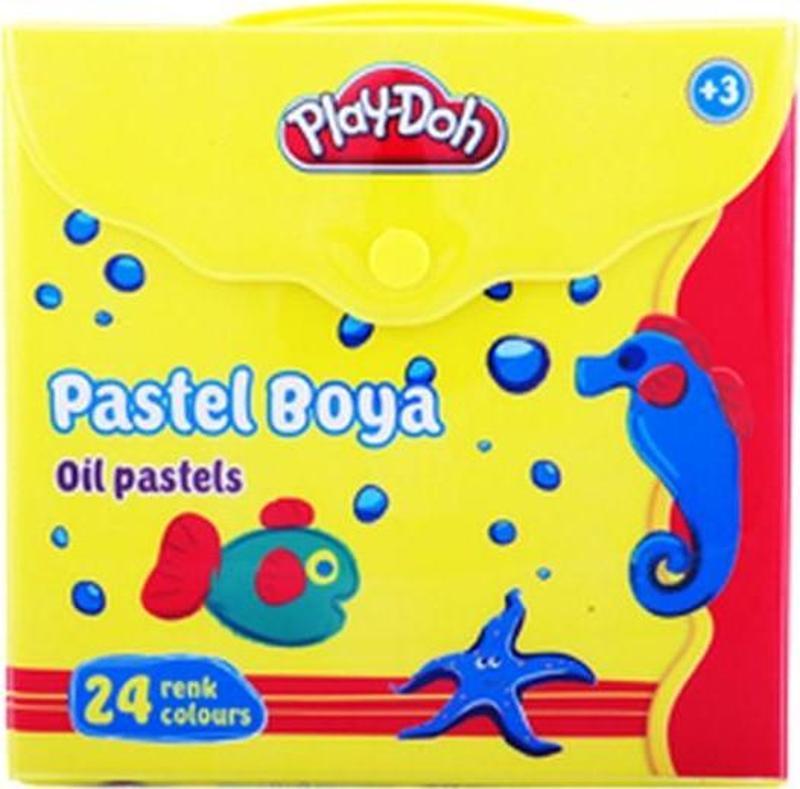 24 Renk Pastel Boya Çantali Play-Pa007