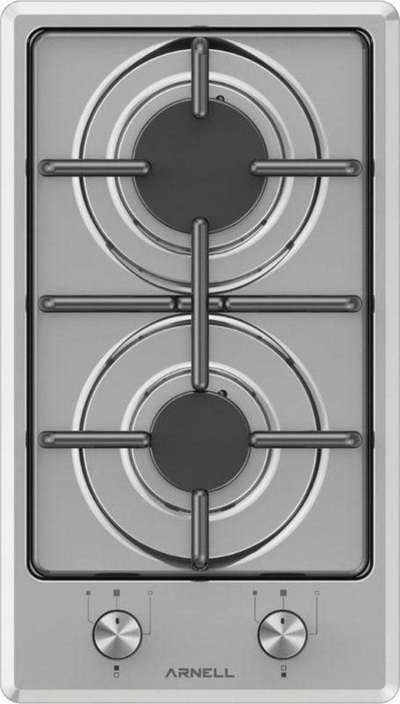 Ar341 2 Li Setüstü Inox Otomatik Çakmaklı Tüplü Ocak