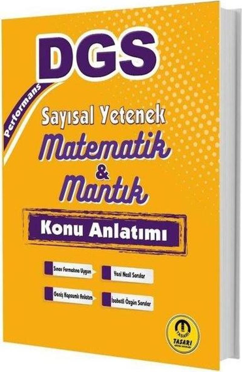 2025 DGS Performans Sayısal Yetenek Matematik Mantık Konu Anlatımı