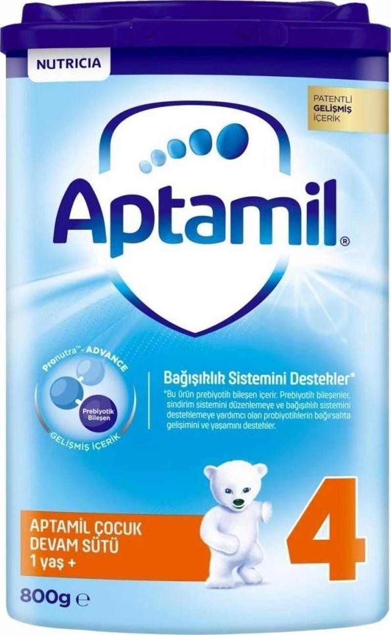 Aptamil Çocuk Devam Sütü Maması No4 1 Yaş+  800 Gr