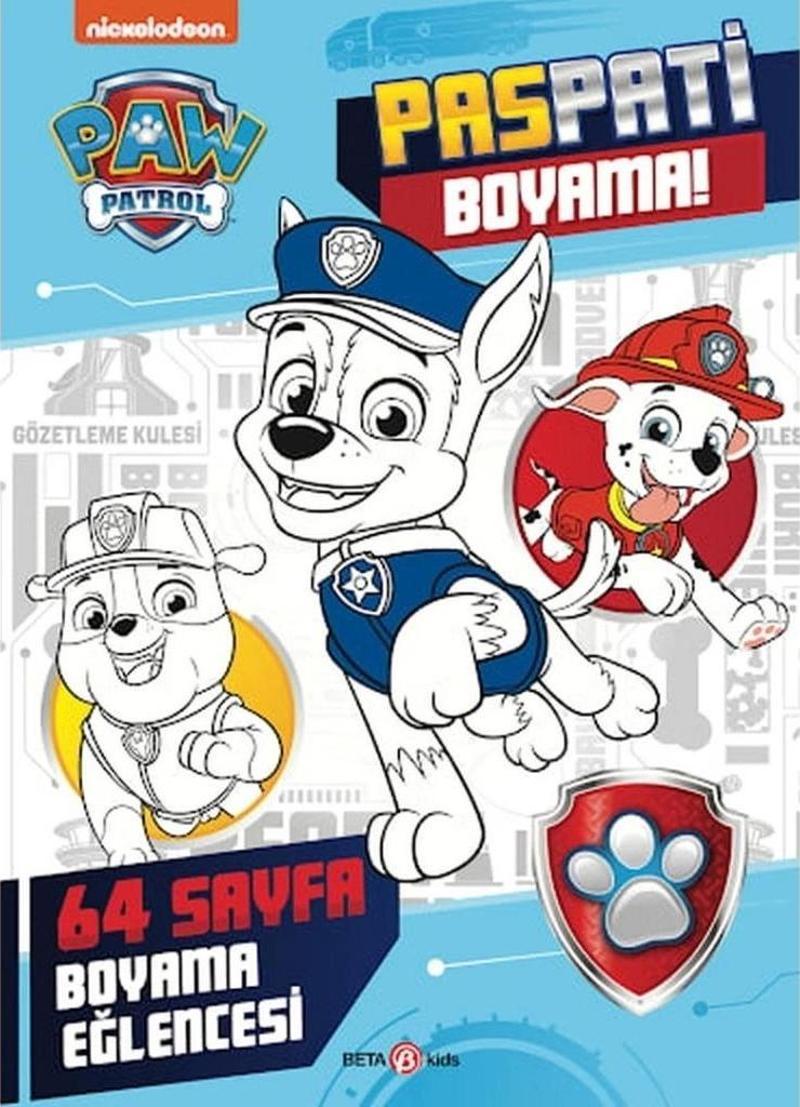 Nessiworld Paw Patrol Paspati Boyama!