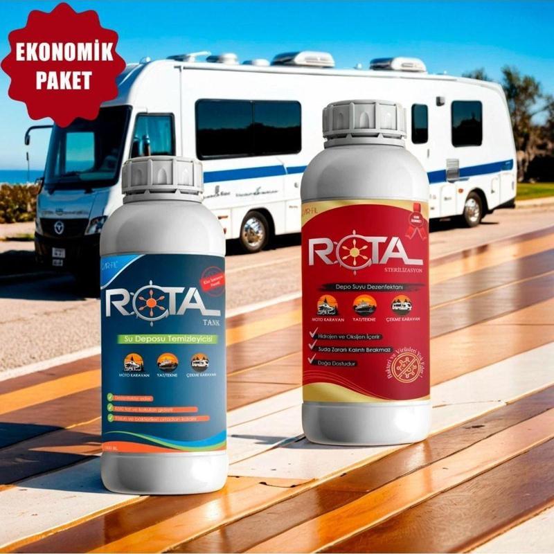 Car Fil Rota Karavan Ve Tekne Su Deposu Temizleme Ve Dezenfekte Seti