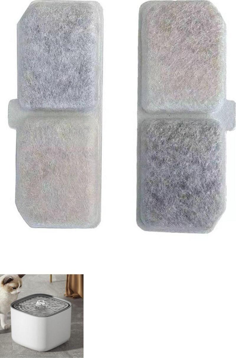 3 Litrelik Su Pınarı Için Yedek Filtre 6 Adet