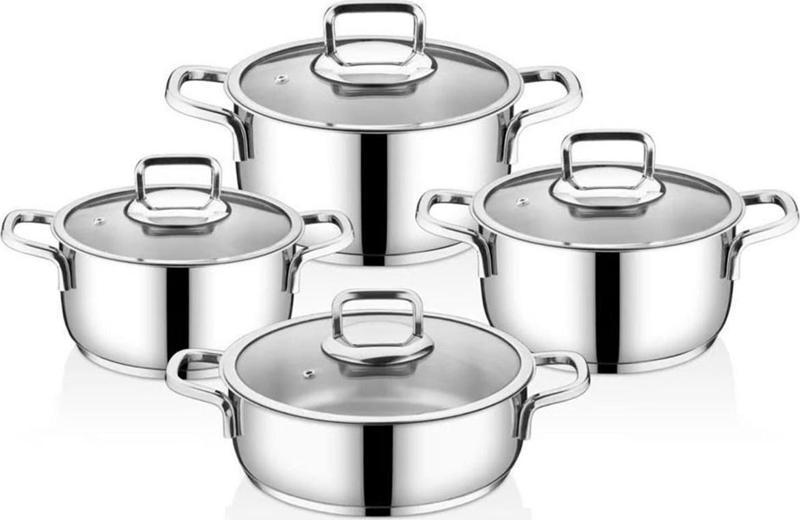 Clk-tn-6063 Aquarius 8 Parça Metal Kulp