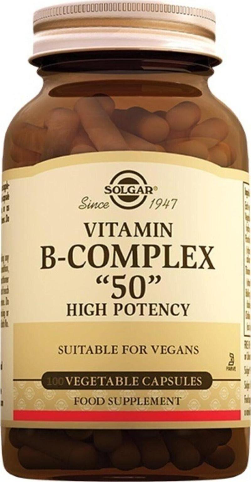 Vitamin B Complex 100 Kapsül (Vitamin B Kompleks)