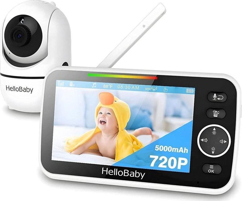 Bebek Kameralı Ve Sesli Hb6550 Videolu Bebek Monitörü