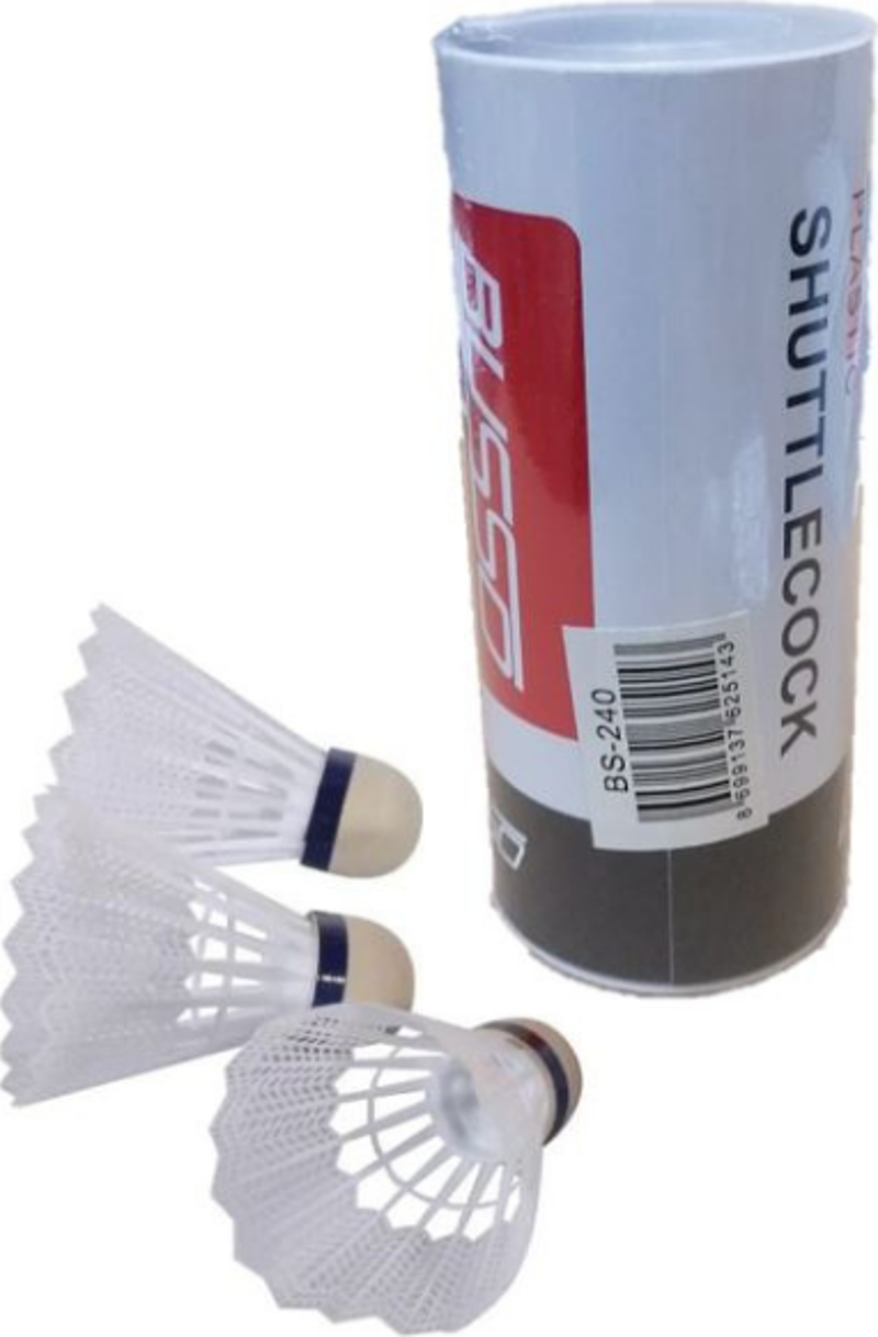 BS240 PLASTİK BADMİNTON TOPU (3 LÜ)