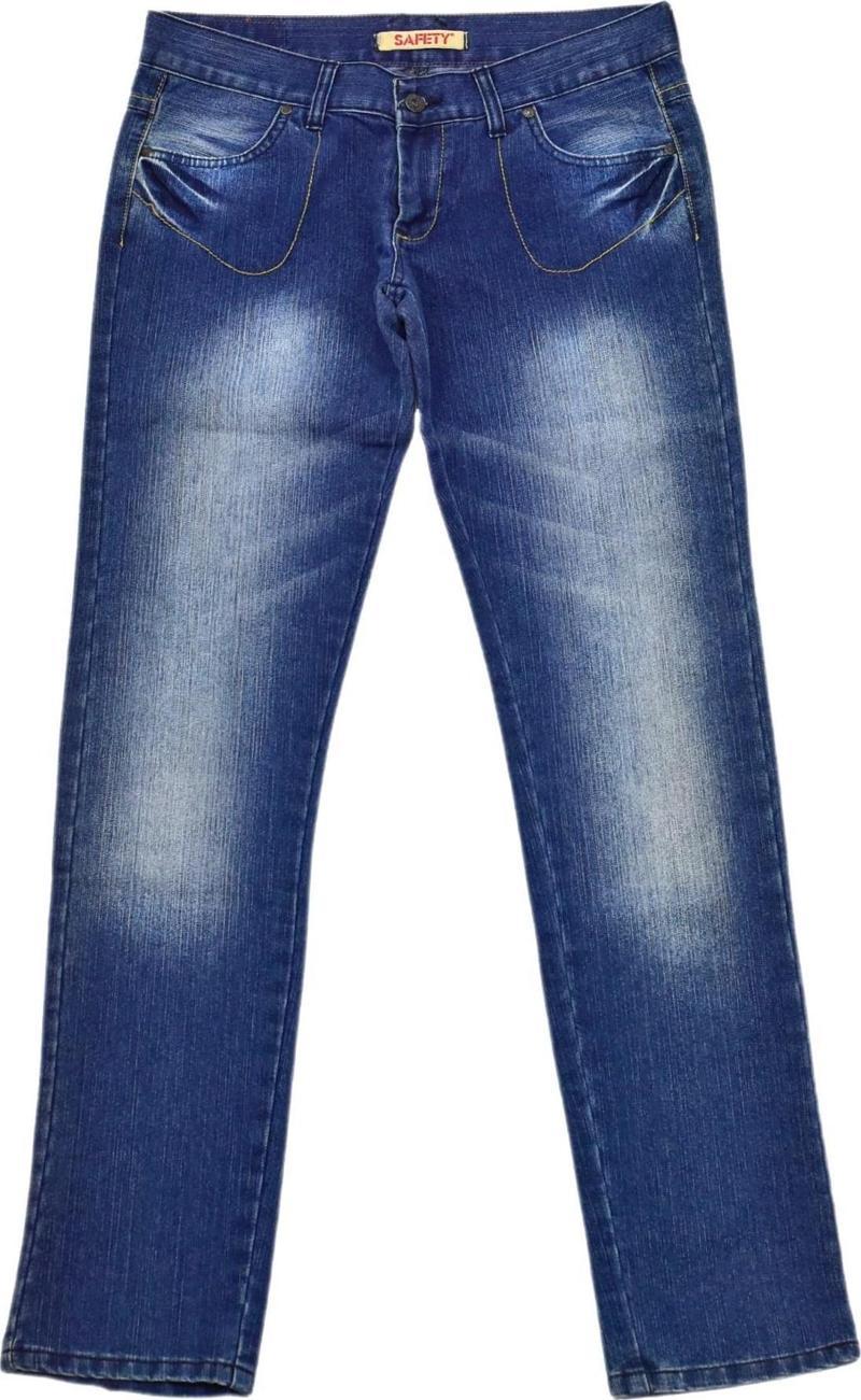 Kadın Cep Kapaklı Jean Pantolon SFF-0197