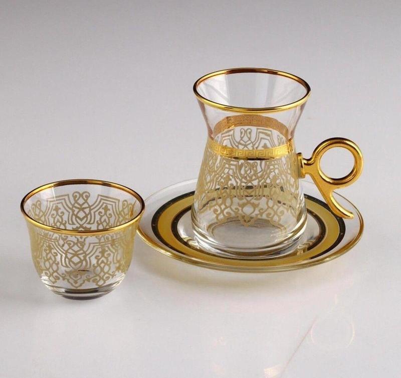 Krk Plus Kulplu Cay Takim EB ILAYDA Altin 18 Parca (451-661)