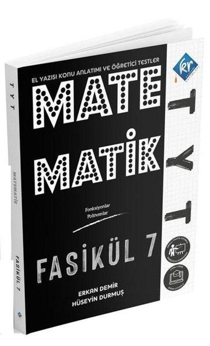 TYT Matematik El Yazısı Konu Anlatımı 7. Fasikül